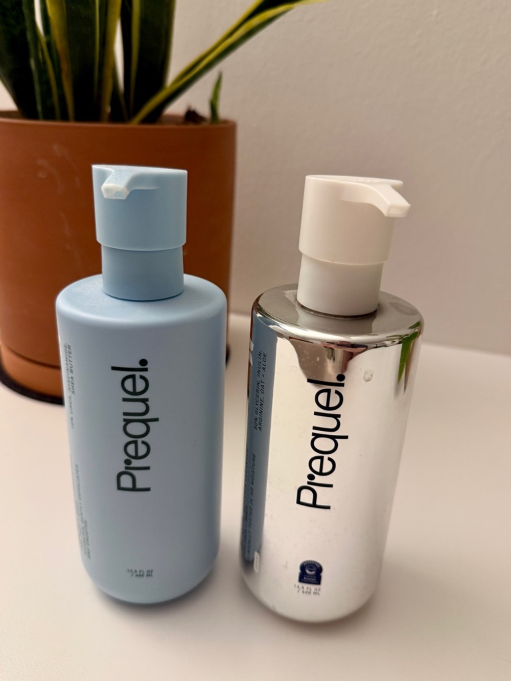 Prequel Gleanser and Urea Moisturizing Milk Duo